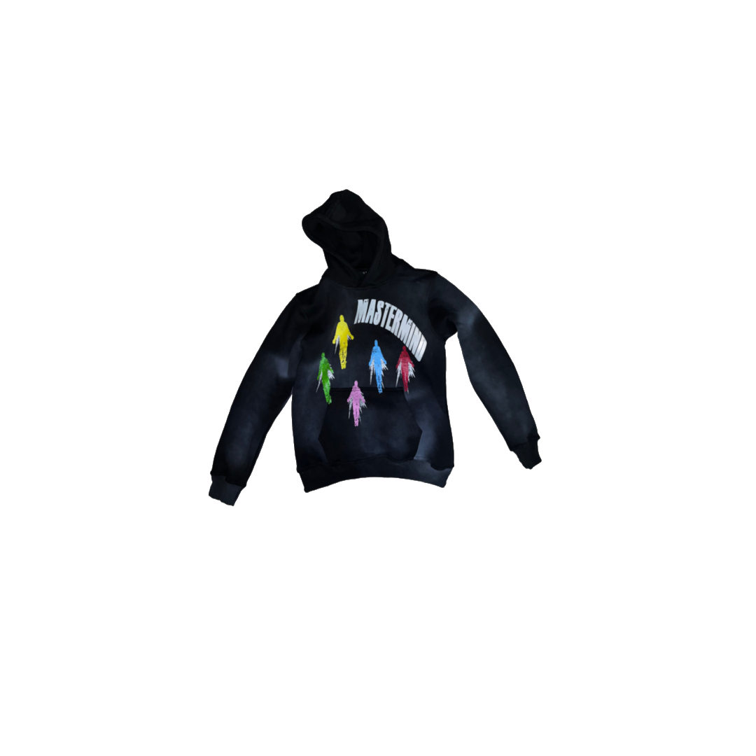 "MASTERMIND" Oversized Hoodie black