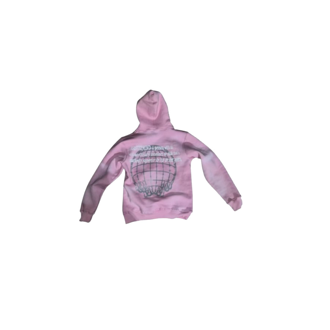 "MASTERMIND" Oversized Hoodie pink